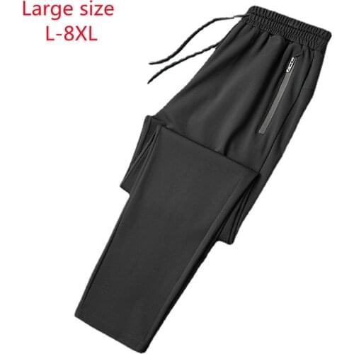 2021 Mens Trousers Spring and Autumn Casual Plus Size Casual Sports Loose Fashion Mens Clothing Streetwear Men High Quality