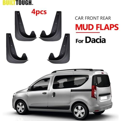 Set Universal Mudflaps Mud Flaps Splash Guards Mudguards For Dacia Dokker Duster Lodgy Logan MCV Sandero Stepway Nova Solenza