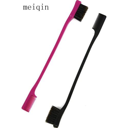 New Double-ended Brow Brush Hair Cut Style Magic Blade Comb Haircut Tool Leisure Home durable practical Convenience 2020