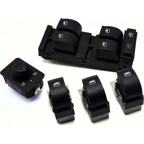 New For Audi A3 A6 C5 RS6 S6 Allroad 1998 - 2004 Side Mirror Power Window Switch Button 4B0 959 851 4B0 959 855 4B0 959 565A
