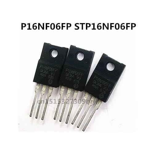 Original New 5PCS / P16NF06FP STP16NF06FP TO-220F