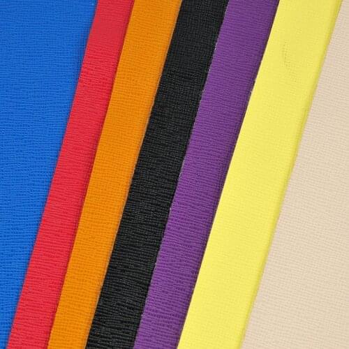 Synthetic leather stripes for handbag, shoes, furniture, sofa 1.2mm Cross PU leather fabric bag leather material