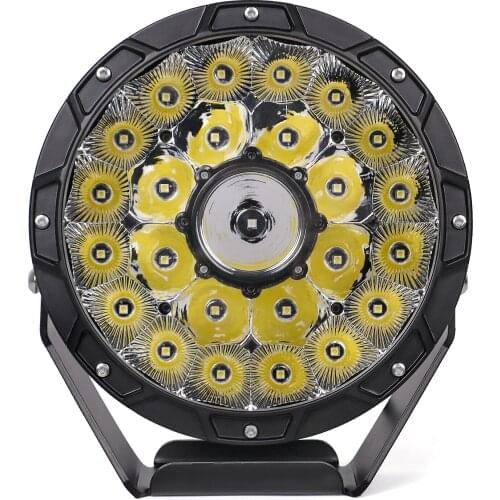 Super bright 140W 9Inch waterproof Round Shape high power car led work light for offroad car / Motorcycle / SUV / ATV / Truck