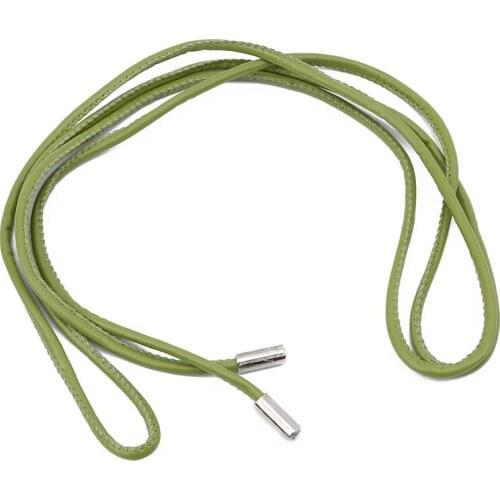 Candy Color Elegant Hair Thin Waist Band Women Vintage Waist Chain Leather Women Waistband Dress Accessories