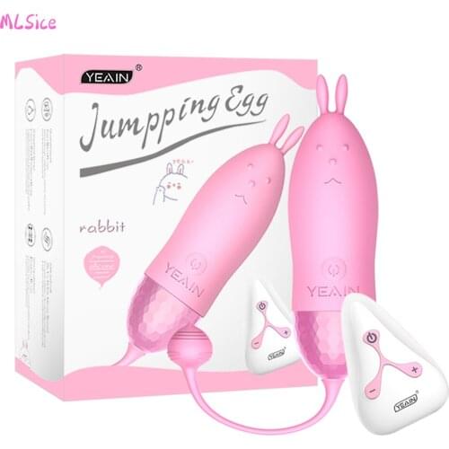 10 Speeds Jump Egg Vibrator Vibrating Egg Silicone Wireless Remote Anal Clitoris Stimulation Sex Toys for Women Adult Products