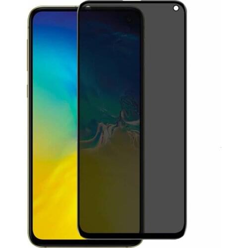 9D Full Cover Black privacy For SAMSUNG Galaxy S10e Anti Glare Tempered Glass For SAMSUNG S10 lite Anti Spy Screen Protector