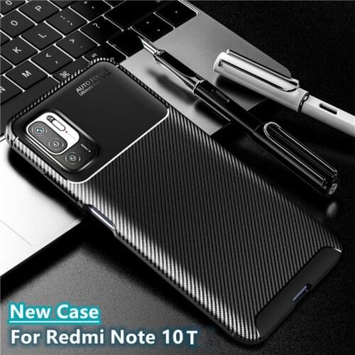 For Cover Xiaomi Redmi Note 10T Case For Redmi Note 10T Capas Back Shockproof Phone Bumper TPU Cover For Redmi Note 10T Fundas
