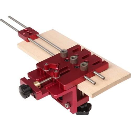 Woodworking 3 In 1 Drilling locator High Precision Dowel Jigs Kit Wood Work Guide Locator Jig for Furniture Fast Connecting