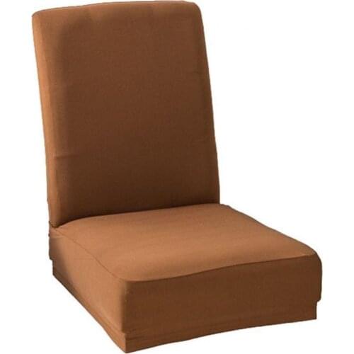 Plain Color Elastic Stretch Slipcover Banquet Home Hotel Dining Seat Chair Cover Fashion Chair Cover Home Textile