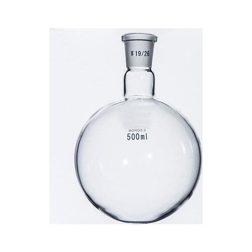 500ml 19/26 Single Neck round-bottom Flask Boiling Flask For Chemistry Laboratory