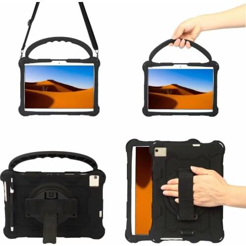 Case for Teclast P20 M40 Kids Friendly Soft Silicone Adjustable Stand Cover for HuaWei T5-10.1 M5-10.1 Tablet Funda Cover