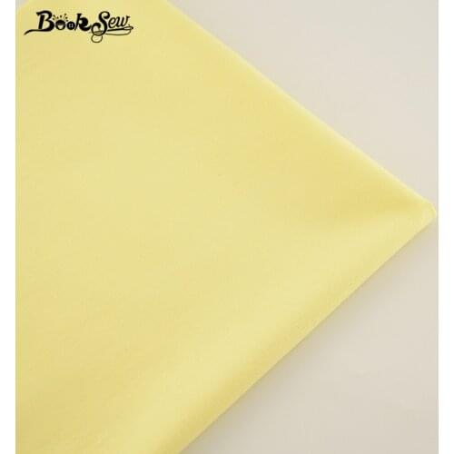 New 100% Cotton Fabric Pale yellow Designs Twill Fabric Home Textile Material Bed Sheet Quilting Tecido For Baby Patchwork Dolls