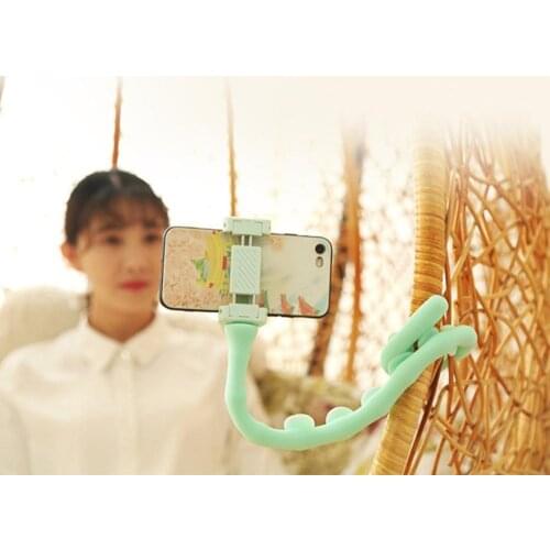 New Phone Holder Bracket Cute Lazy Mobile Phone Support Multifunctional Silicone Suction Cup Holder