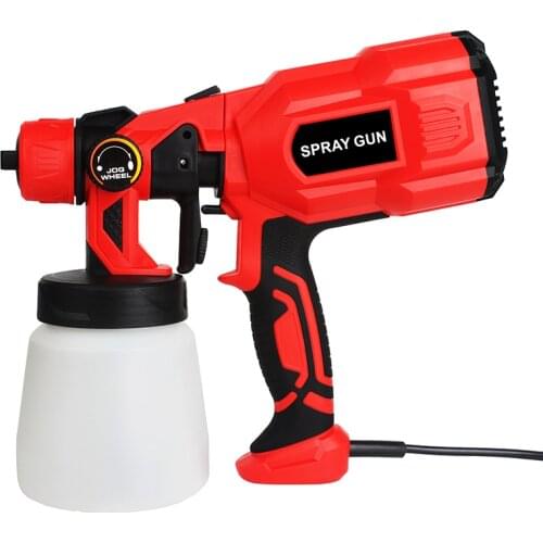 1.8/2.5MM Nozzle Spray Guns Paint 550W 220V 800ML High Power Spay Guns Home Electric Paint Sprayer Easy Spraying Cleanning