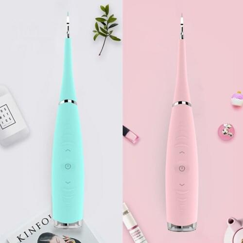Portable Electric Ultrasonic Dental Scaler Sonic Whitening Tooth Calculus Remover Teeth Cleaner Stains Tartar Removal Tool