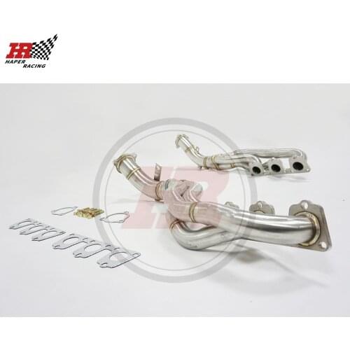 HP RACING 42mm Exhaust Header S4 S5 A7 A8 B8 Q5 SQ5 3.0 TFSI V6 Performance Exhaust Long Tube Header 2007-2014
