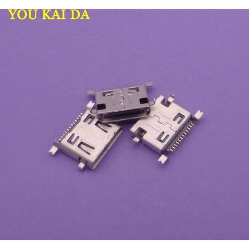 10pcs 12pin mini Micro USB type Female Connector For Mobile Phone Micro USB Jack Connector Charging Socket charger port