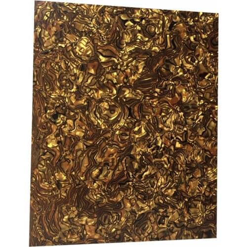 24cm x 30cm A4 Size 0.71mm Tiger Stripe Celluloid Sheet DIY Guitar Picks Pickguards Inlays Deco