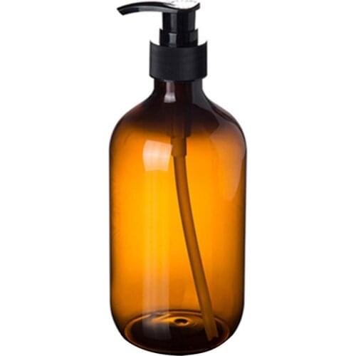 300/500ml Durable Lotion Shampoo Shower Gel Holder Soap Dispenser Empty Bath Pump Bottle Storage Bottle For Home Bathroom Storag