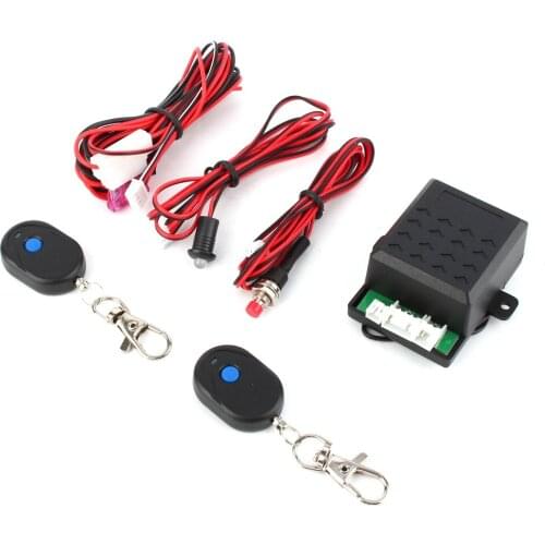 1 Set Car Alarm Car Engine Push Start Auto Car Immobilizer Lock Alarm System Anti Theft Protection Universal Auto