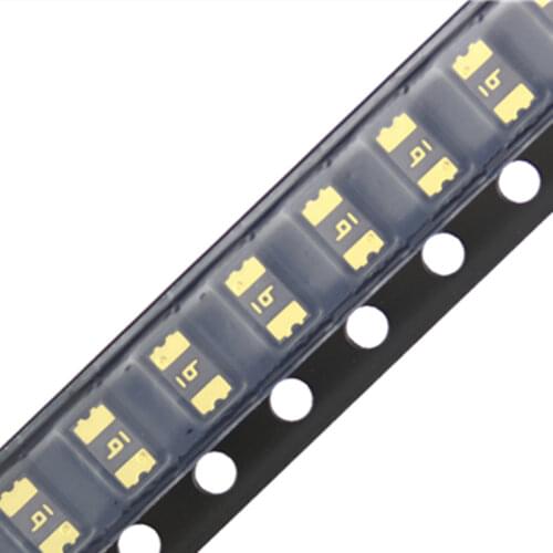 Free shipping 50PCS 1206 SMD PTC Resettable fuse 6V 1A 1.1A 1100MA MF-NSMF110-2 ROHS