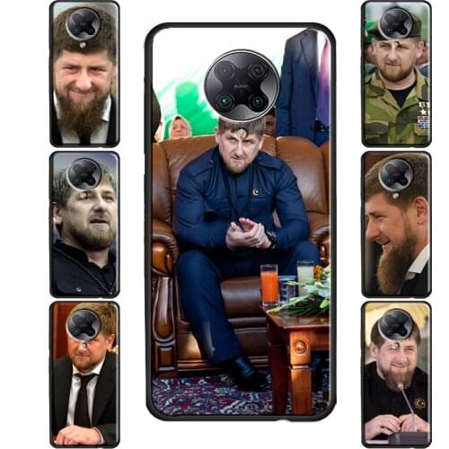Chechen Leader Ramzan Kadyrov Case For Xiaomi Mi 11 Ultra 9T 10T Pro A3 Mi Note 10 Lite Back Cover For POCO X3 Pro M3 F3