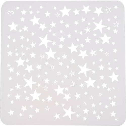 DIY Starry Star Painting Hollow Template Stencils for Painting Wall Scrapbooking Photo Album Embossing Paper Cards Crafts Gift