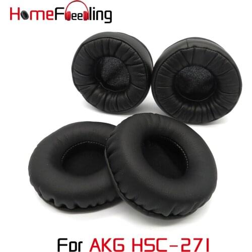 Homefeeling Ear Pads for AKG HSC-271 Headphones Ear Cushions Soft Thicken Velour Sheepskin Leather Earpads Replacement