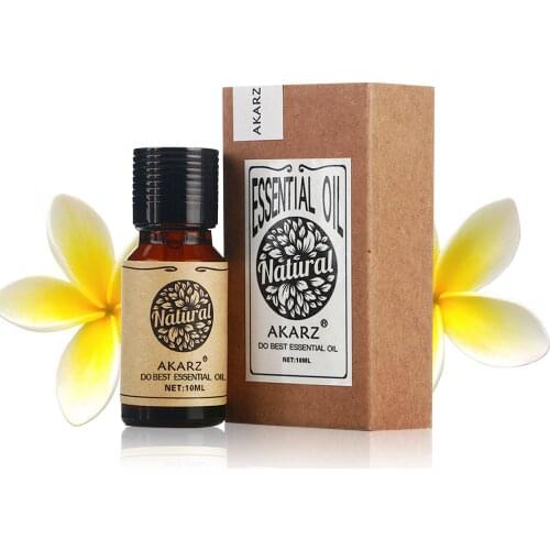 Frangipani essential oil AKARZ brand Oiliness Cosmetics Candle Soap Scents Making DIY odorant raw material Frangipani oil