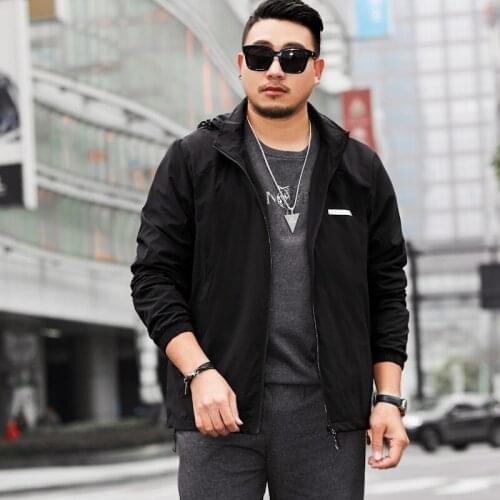 Mens Big Size 2020 New Plus Size 8xl Autumn Casual Bomber Jacket Coat Men New Arrivals Spring Fashion Pockets Jackets Slim Fit