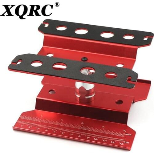 Metal Repair Station Work Stand Assembly Platform for 1/10 1/8 RC Car Traxxas TRX-4 Axial SCX10 90046 D90 RC Crawler Tamiya HSP