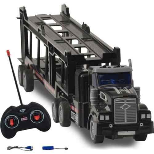Pull Back Car Model Alloy Truck Toys For Boys Kids Simulation Lorry Transport Vehicle Toy Baby Children Birthday Gift