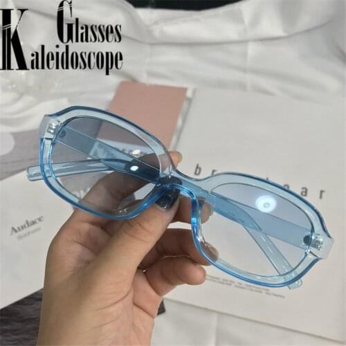 2021 Fashion Oval Sunglasses Women Luxury Brand Small Vintage Sun Glasses for Men Gray Tan Lens Eyewear Sexy Ladies Shades UV400