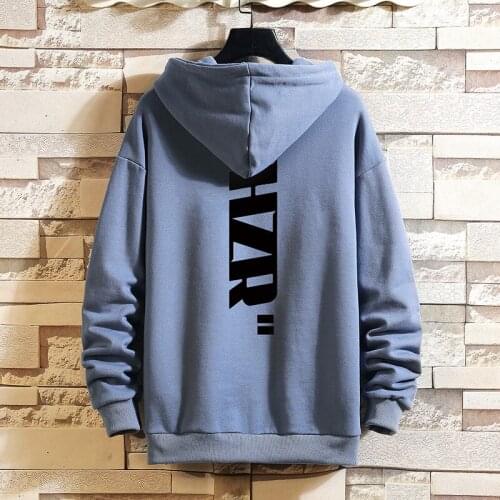 2021 New autumn and winter pullover hoodie mens fashion street sweatshirt mens hoodie hip-hop Harajuku clothing oversize M-5XL