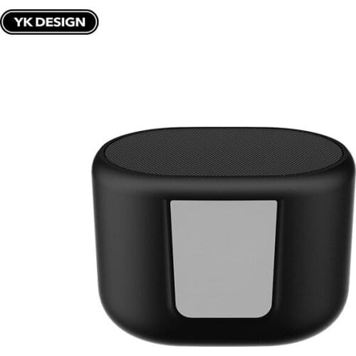 New wireless Bluetooth 5.0 speaker subwoofer outdoor splash-proof card portable mini steel gun