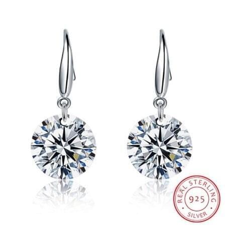 Ousnow Women's Silver Earrings