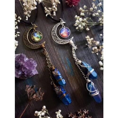 Witchy Car Charm, Moon Car Charm, Nebula Car Charm, Galaxy Car Charm, Space Car Charm,Boho Gift Idea, Handmade Gift Idea