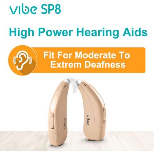 Siemens Vibe Programmable Hearing Aids Original Extremely Severe Deaf Hearing Aid Super High Power 8-Channels APP Configuration