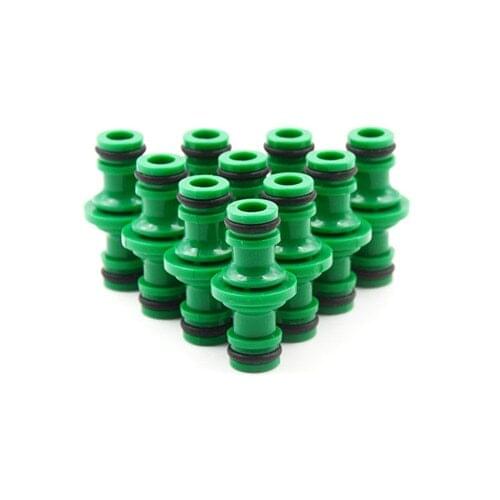 5 Pcs Joiner Repair Coupling 1/2' Garden Hose Fittings Pipe Connector Homebrew Quickly Connector Wash Water Tube Connectors