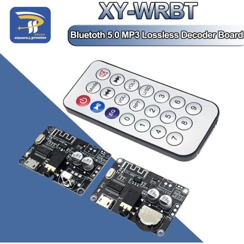 Compatible 4.0 4.1 4.2 5.0 Bluetooth Audio Receiver Board MP3 Lossless Decoder Board Wireless Stereo Music Module XY-WRBT
