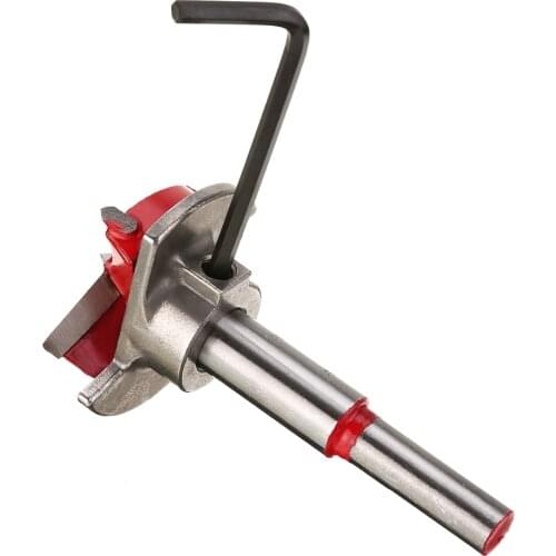 35mm Forstner Auger Drill Bit Wooden Wood Cutter Hex Wrench Woodworking Hole Saw For Power Tools drill