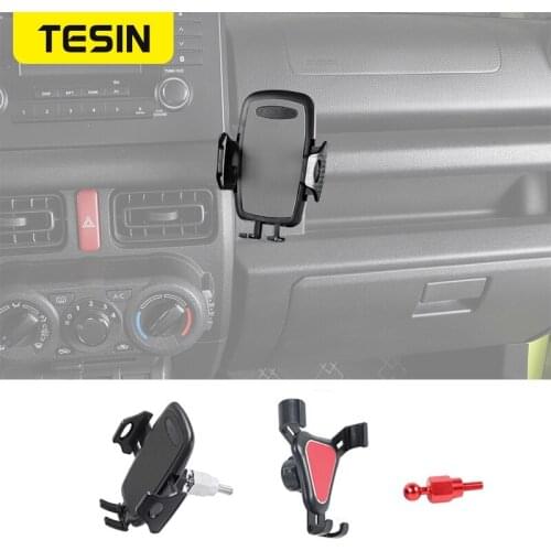 TESIN GPS Stand For Suzuki Jimny 2019＋ Car Mobile Phone Holder Support Bracket Multifunction Accessories For Suzuki Jimny 2019