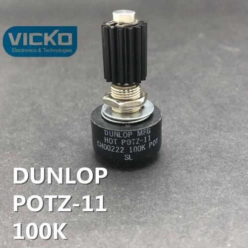 [YK] DUNLOP MFG HOT POTZ-11 100K conductive plastic potentiometer switch