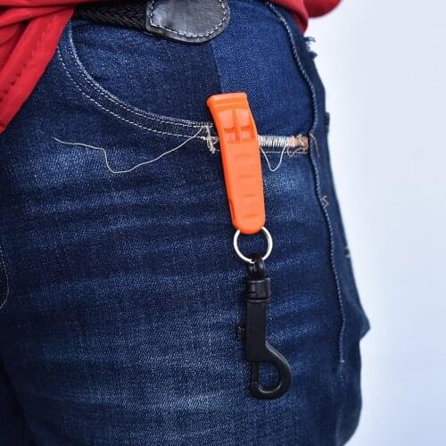 10pcs 7.5*2*0.6cm Kayak Diving Rescue Emergency Safety Protective Whistle Outdoor Survival Camping Hiking Accessories