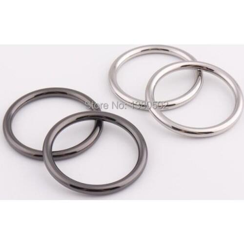10pcs/lot inside diameter 25mm metal O ring buckle top quality bag belt garment buckles