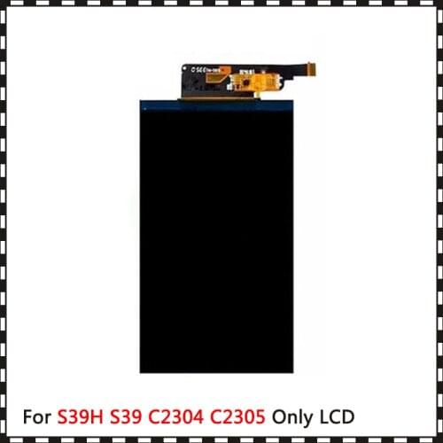 10pcs/lot New For Sony Xperia C Dual S39H S39 C2304 C2305 Lcd Display Screen