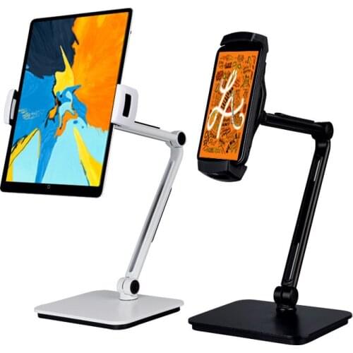 Aluminum Tablet Stand Holder Long Arm Adjustable Phone Mount for IPad Pro 12.9 11 Mini 7.9 Air 3 xiaomi mipad 5 Desk Bed Bracket