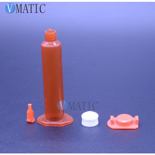 Free Shipping US Typle Dispensing UV Syringe Barrel/ Industrial Syringe 10cc Amber Syringe Barrel
