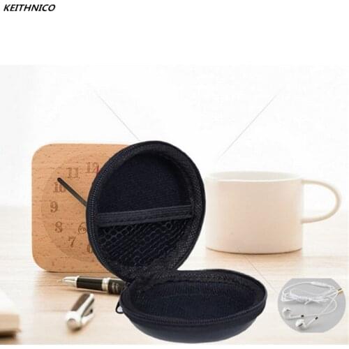 1PC Earphone Storage Bag Case For Headphone Earbuds Key Coin Hard Holder Box Carrying Hard Hold Case Memory Card Ear Pads