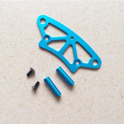 HSP 102058 122058 Aluminum Aolly Metal Front Bumper 02009 1/10 Upgrade Parts For 94122 94102 94123 94103